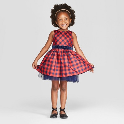 Red A-Line Dress